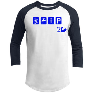 CRIP 2 HARD Raglan Sleeve Shirt