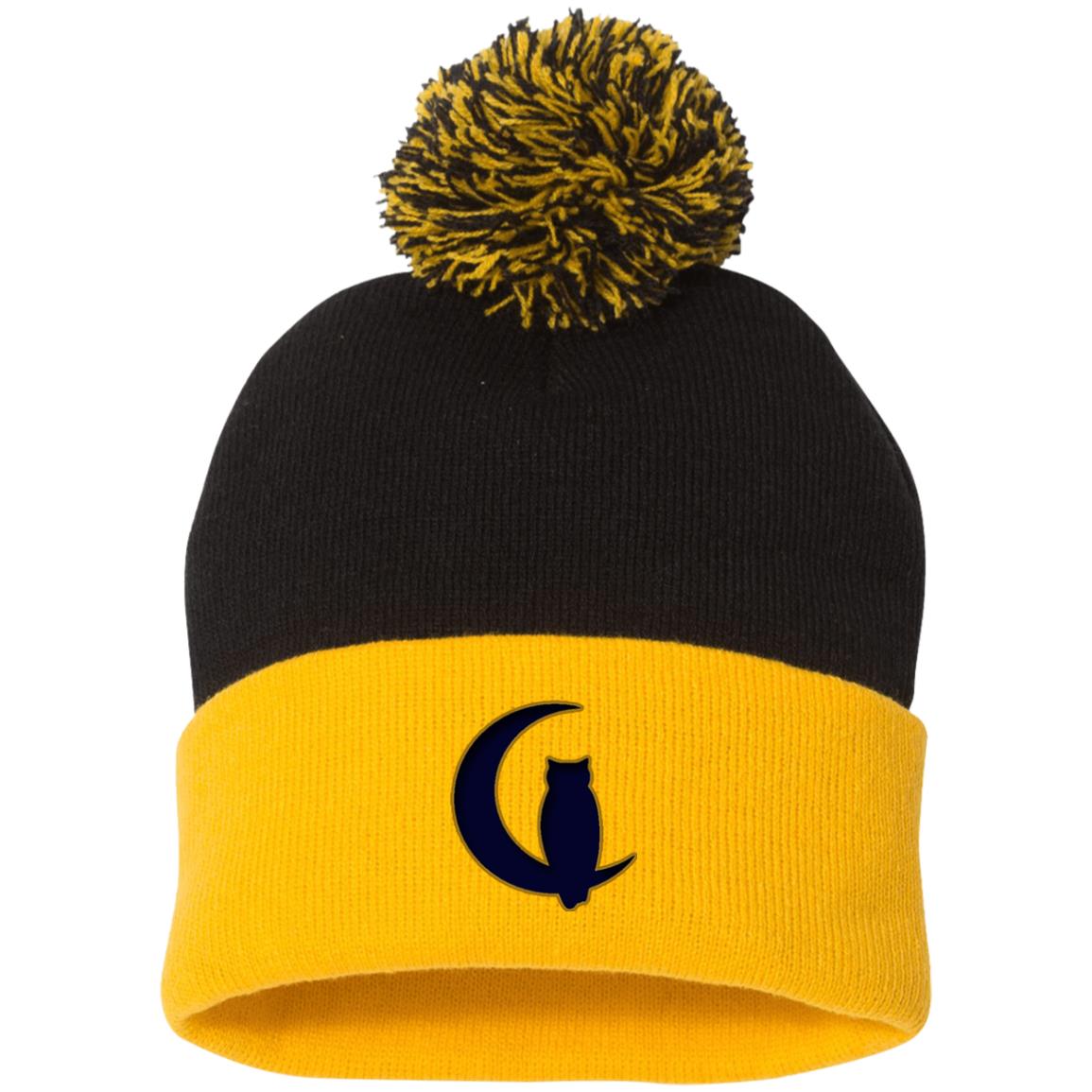 LaChouett BR Pom Pom Knit Beanie Cap