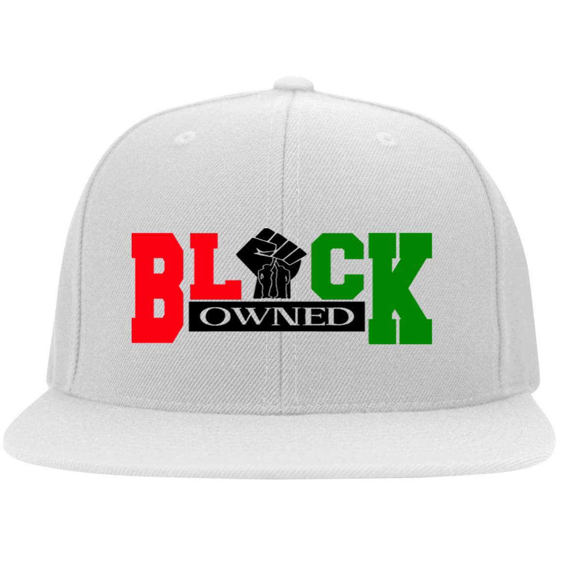 BLACK OWNED RBG Twill Flexfit Cap