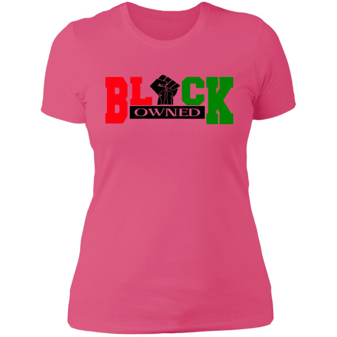 BLACK OWNED RBG Ladies' T-Shirt
