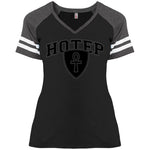 Hotep Ladies'V-Neck T-Shirt