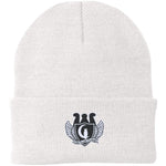 Winged Crown Knit Cap