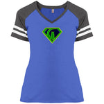 Super Goldie Chouett Ladies' V-Neck T-Shirt