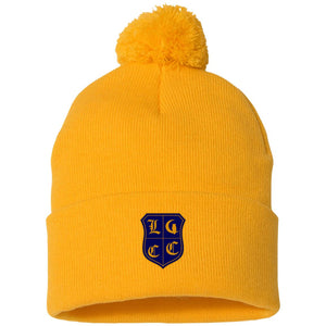 LCC Royal Pom Pom Knit Cap