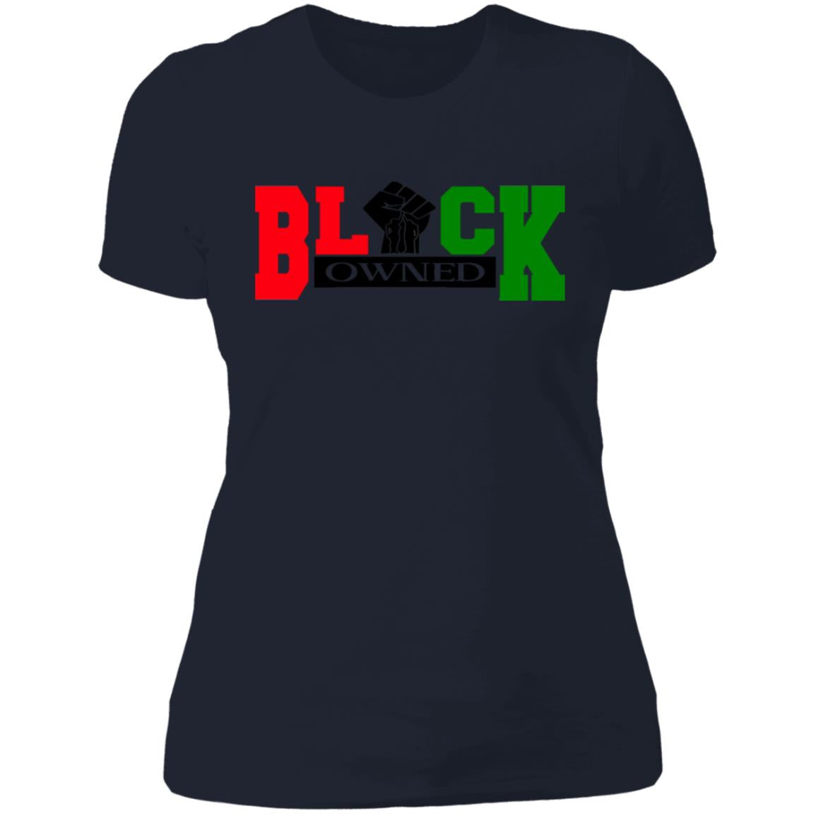 BLACK OWNED RBG Ladies' T-Shirt
