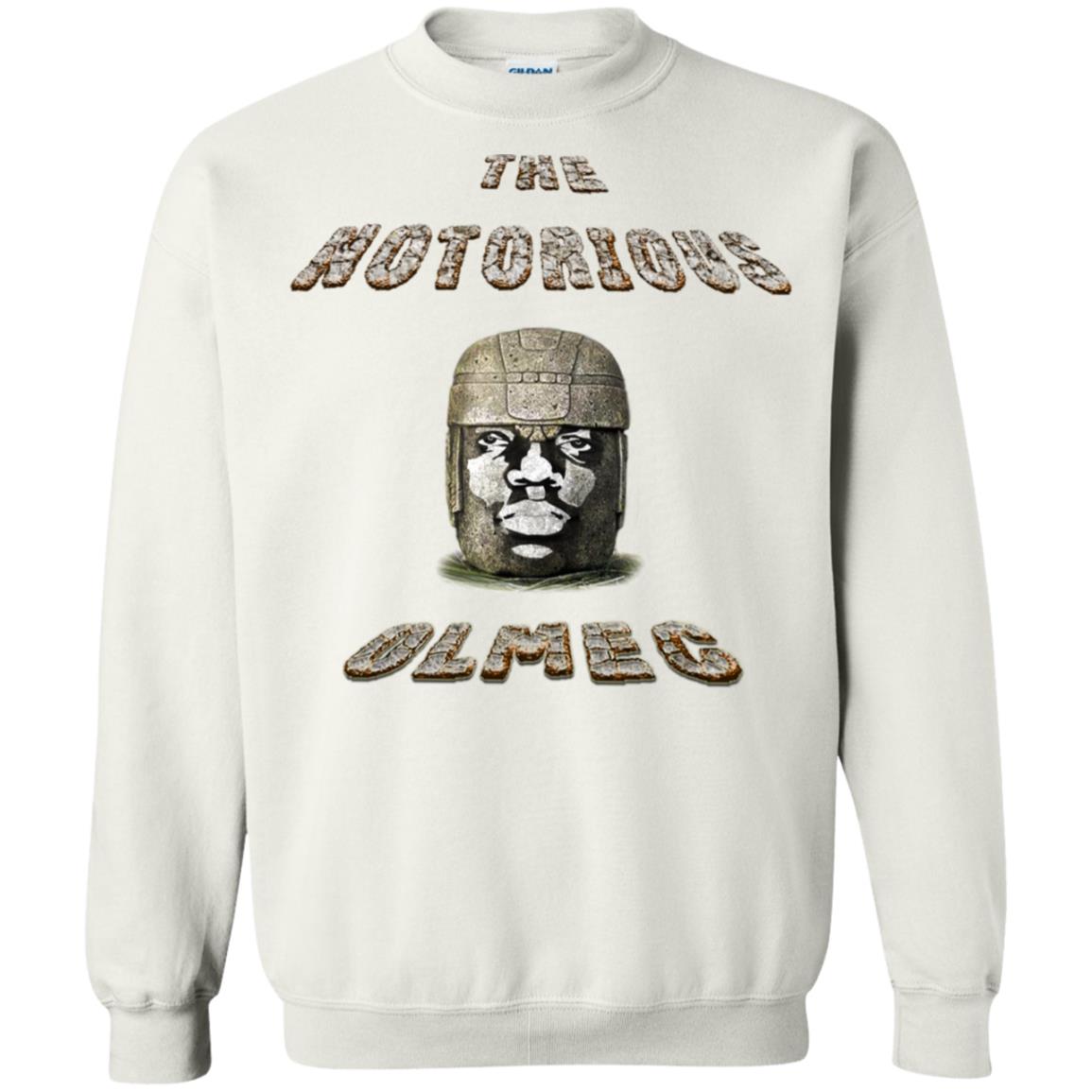 The Notorious Olmec Crewneck  Sweatshirt  8 oz.