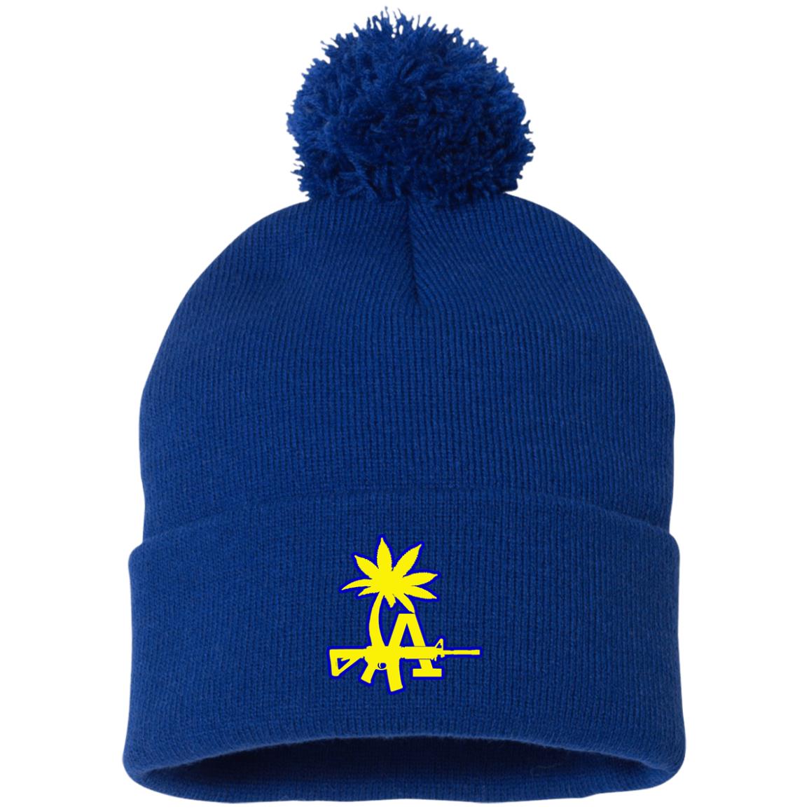 LCC L.A Pom Pom Knit Cap