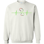 Afrika Hearthbeat Crewneck Sweatshirt