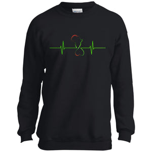 Afrika Hearthbeat Youth Crewneck Sweatshirt