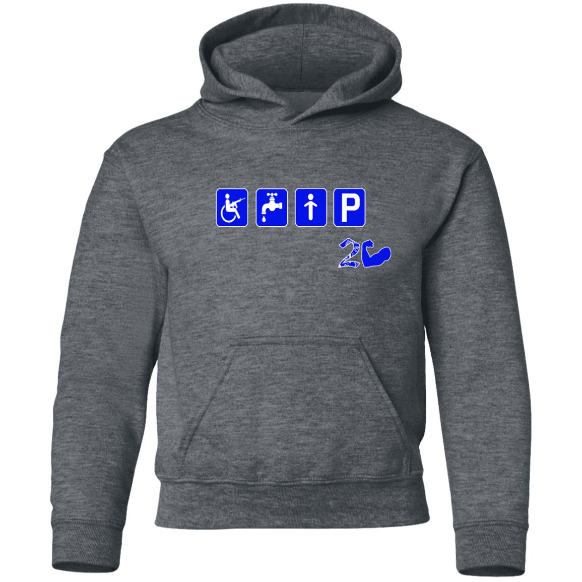 CRIP 2 HARD Youth Hoodie