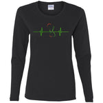 Afrika Hearthbeat Ladies LS T-Shirt