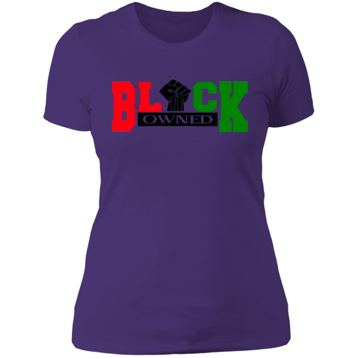 BLACK OWNED RBG Ladies' T-Shirt