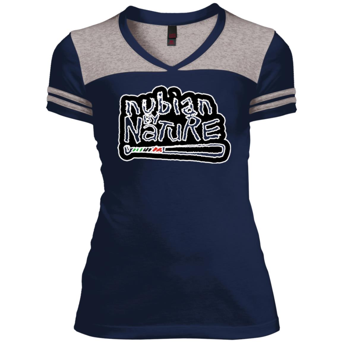 Nubian By Nature Ladies V-Neck T-Shirt