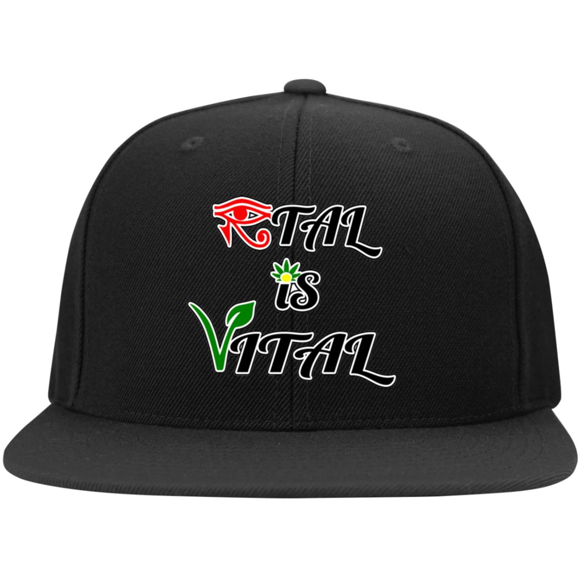 Ital Is Vital EM Flat Snapback Hat