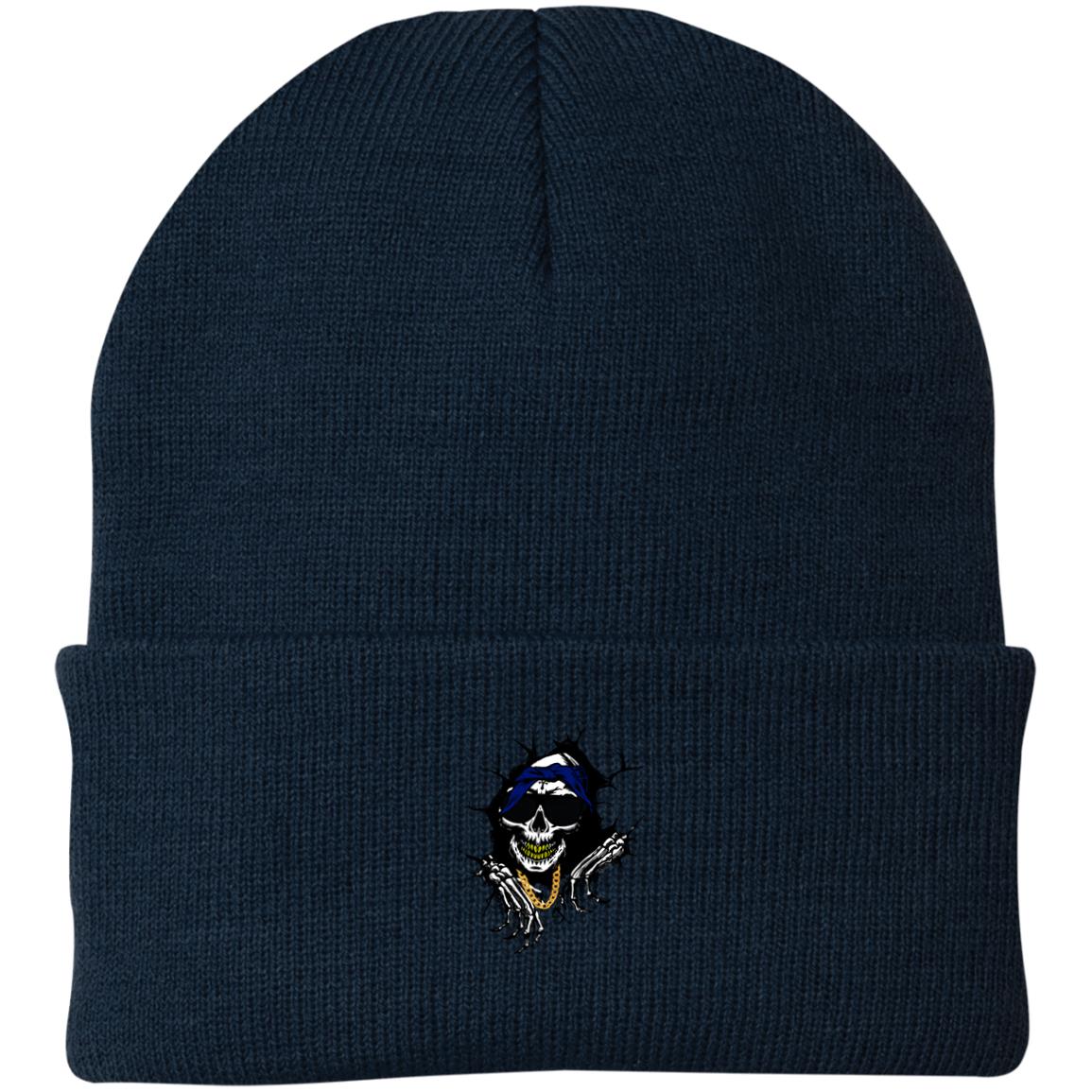 CRIP SKULL Knit Cap