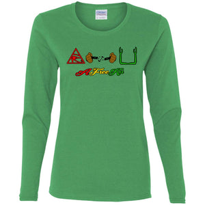 Afreeka DTG  Ladies' LS T-Shirt