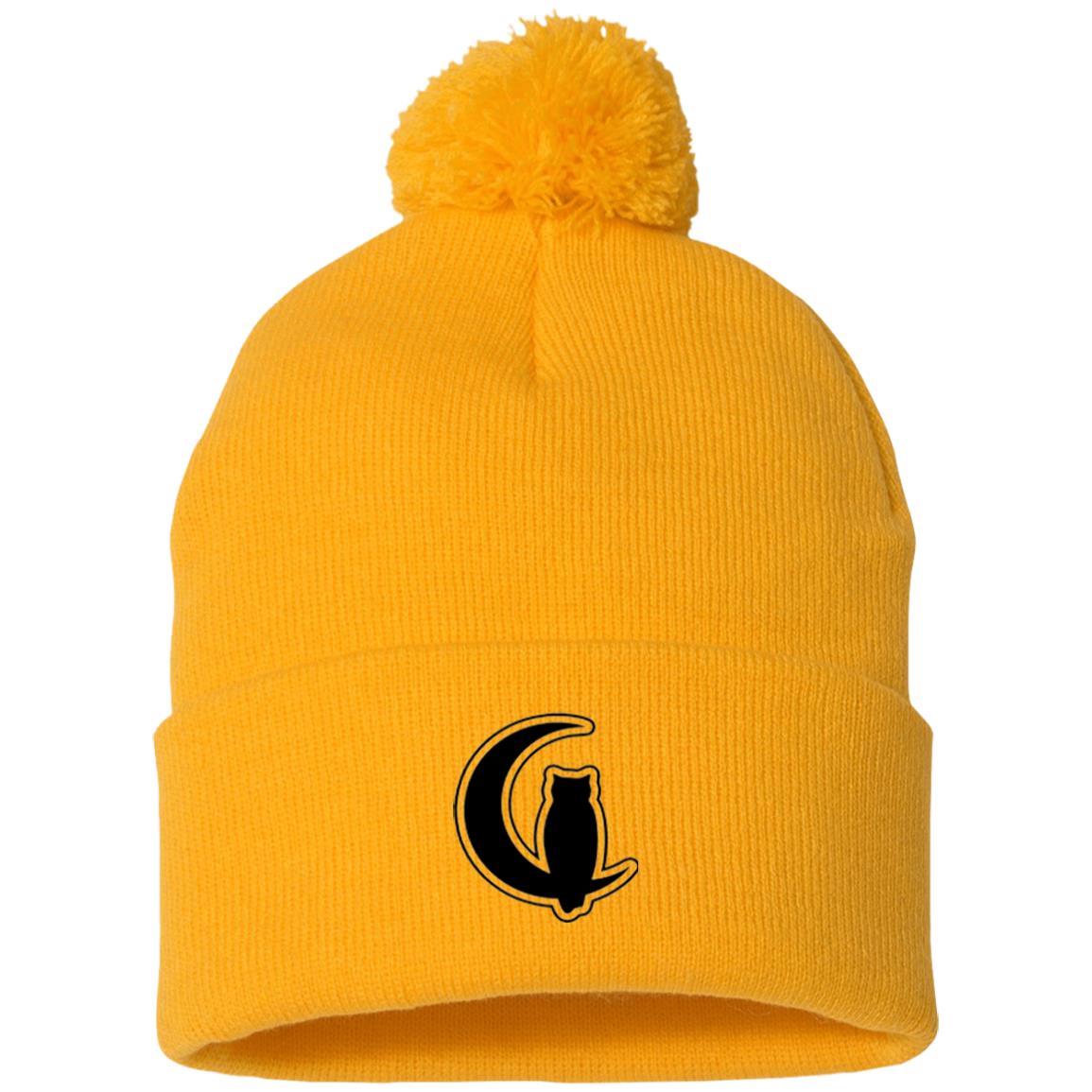 LaChouett BL Pom Pom Knit Cap