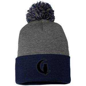 LaChouett BL Pom Pom Knit Cap