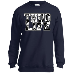 Thug Life Icon Youth Crewneck Sweatshirt