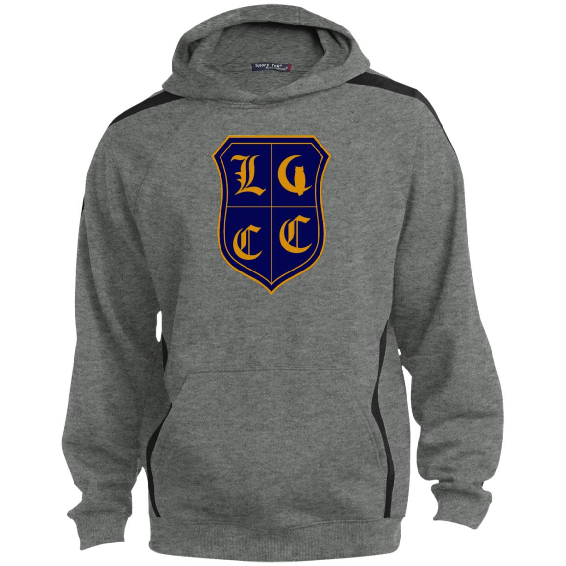 LCC Royal DTG Youth Sleeve Stripe Hooded Pullover