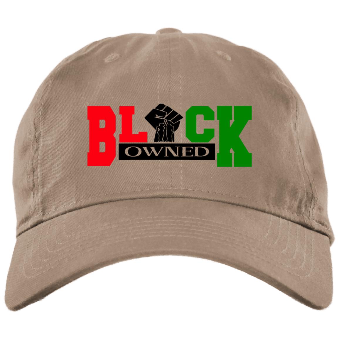 BLACK OWNED RBG Brushed Twill  Cap