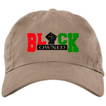 BLACK OWNED RBG Brushed Twill  Cap