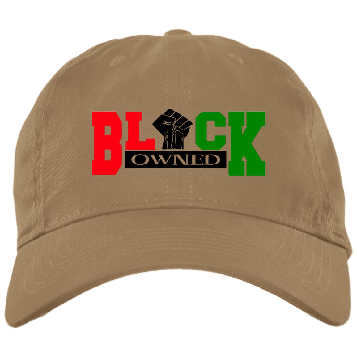 BLACK OWNED RBG Brushed Twill  Cap