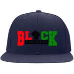 BLACK OWNED RBG Snapback Hat