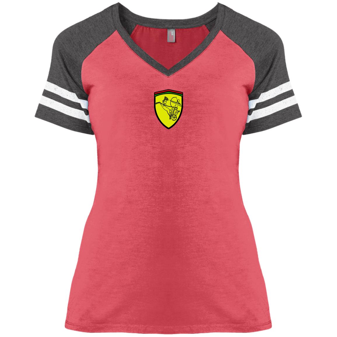 Ramses II Victory Ladies' V-Neck T-Shirt