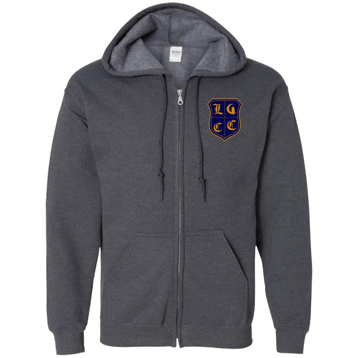 LCC Royal Zip Up Hooded Sweatshirt