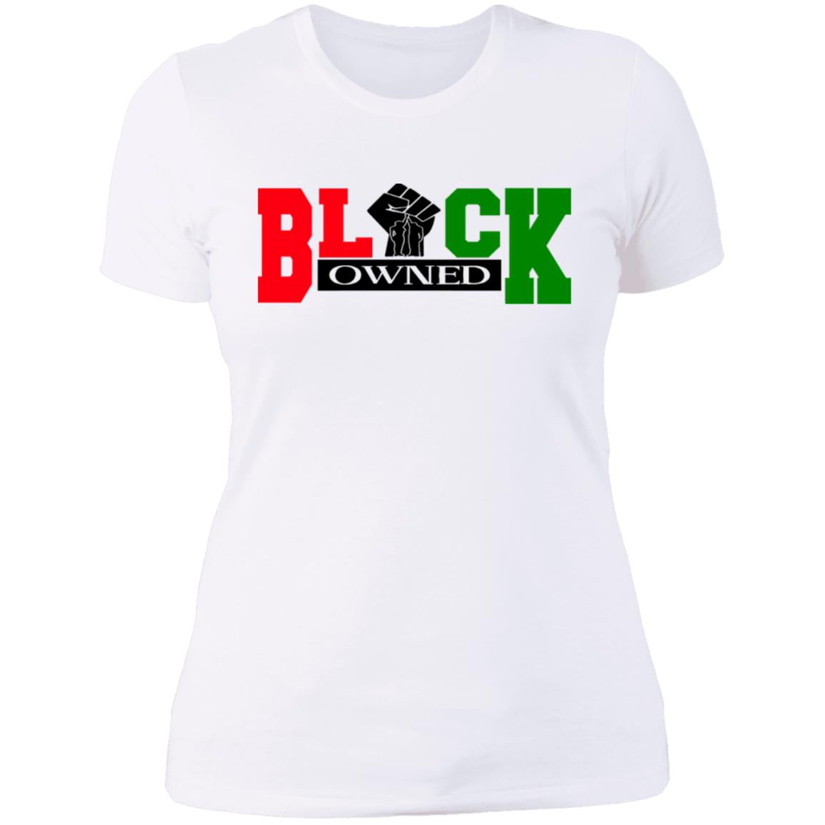 BLACK OWNED RBG Ladies' T-Shirt
