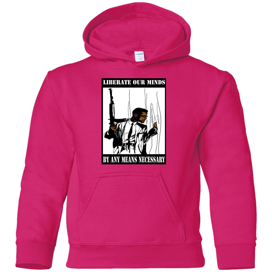 Malcom X Youth Pullover Hoodie