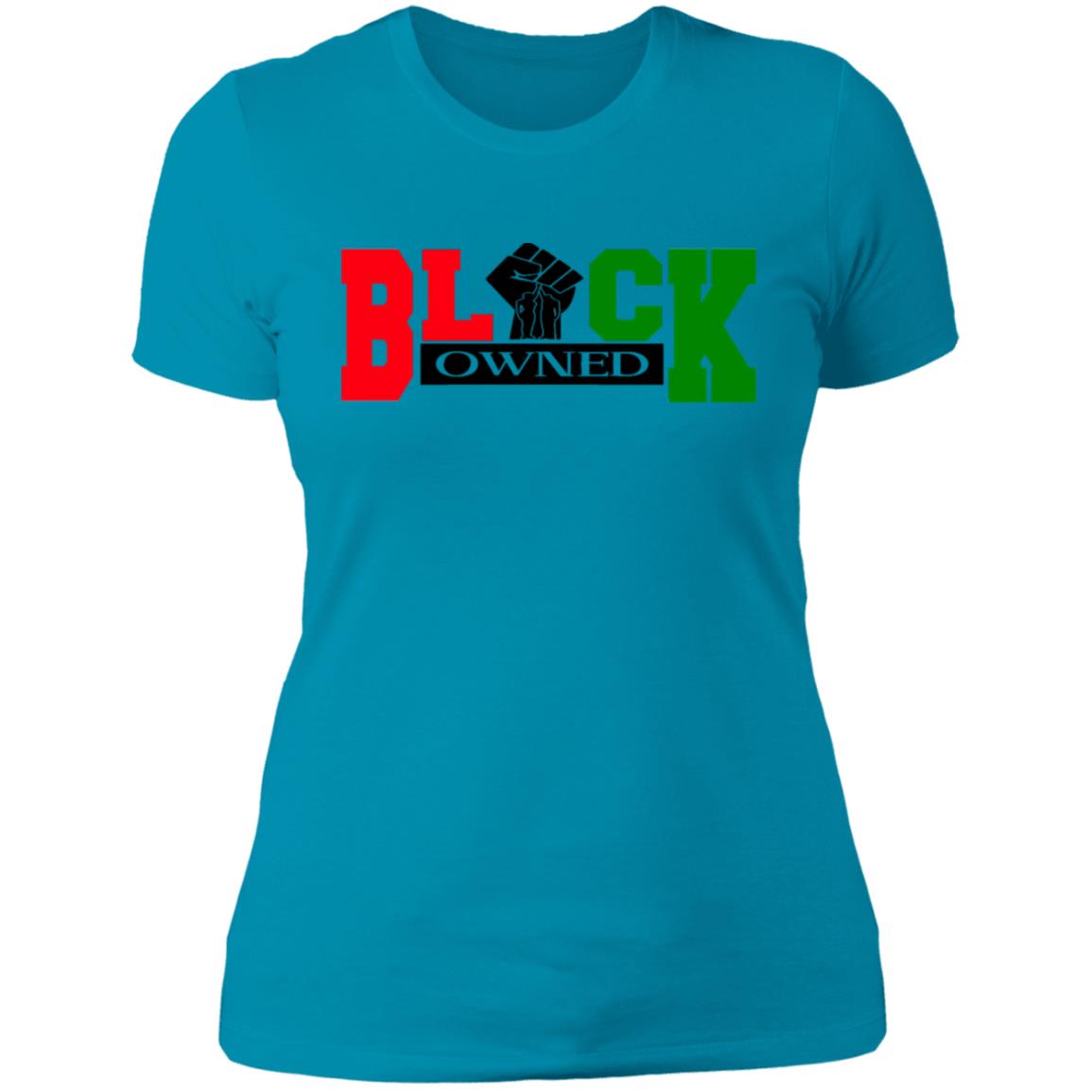 BLACK OWNED RBG Ladies' T-Shirt