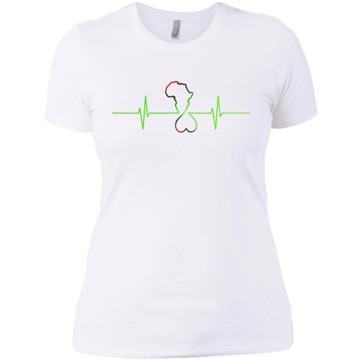 Afrika Hearthbeat Ladies' T-Shirt