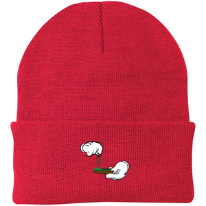 BURN THE OPPS Knit Cap