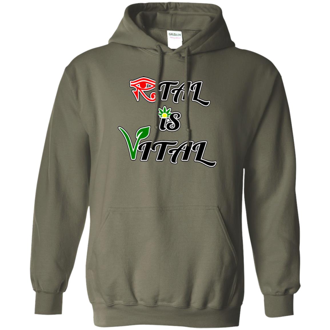 Ital Is Vital Unisex Hoodie.