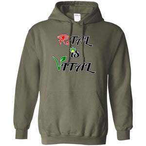 Ital Is Vital Unisex Hoodie.