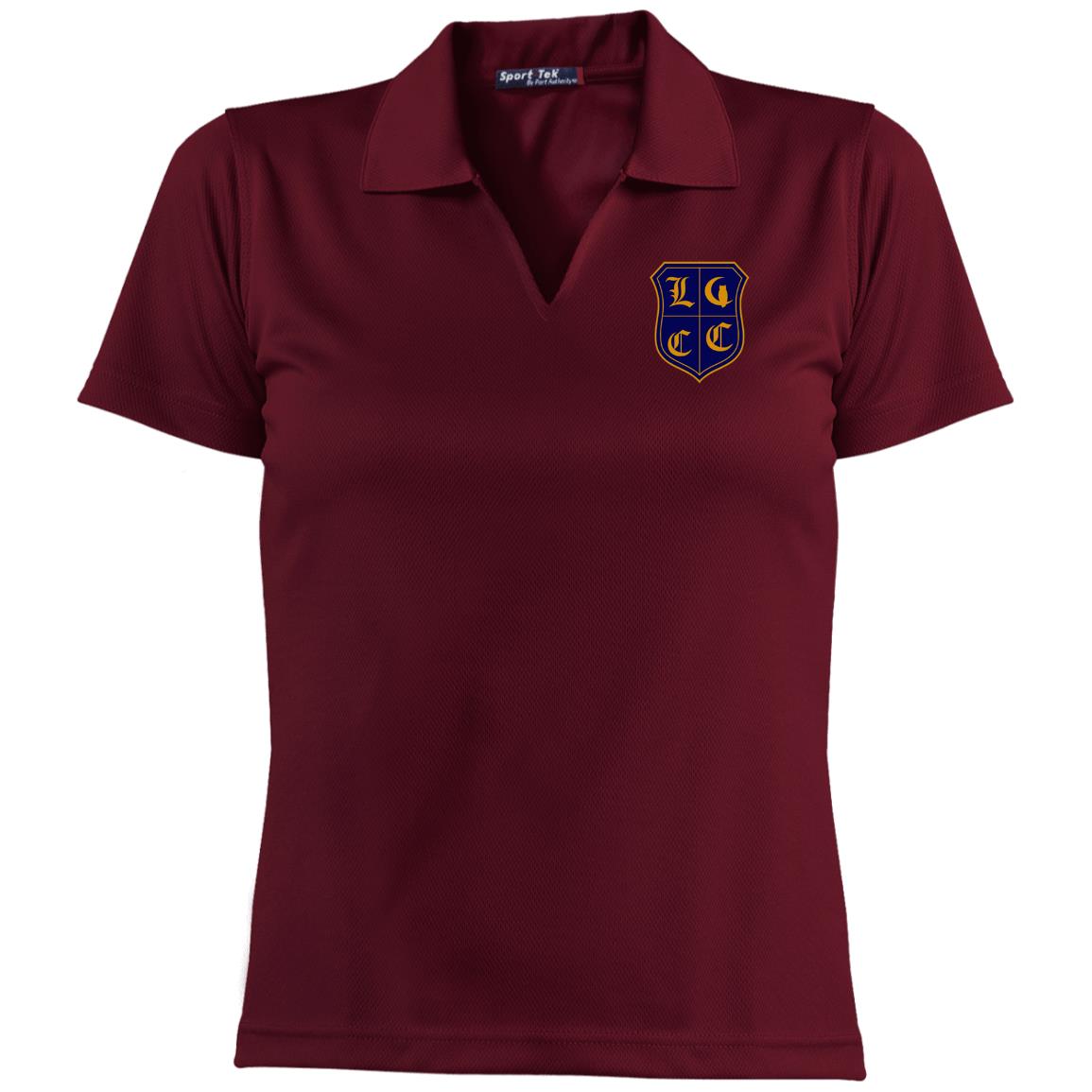 LCC Royal Ladies' Dri-Mesh Short Sleeve Polo