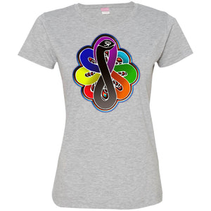 Infinity snake of B-Mwelo(chakras) Ladies'T-Shirt