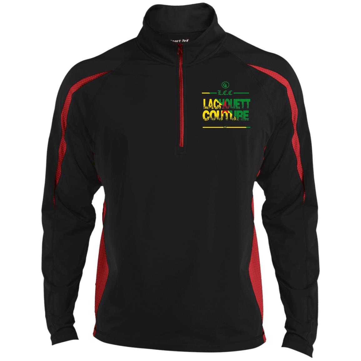 LCC YANA GRUNDGE Men's Sport Wicking  1/2 Zip