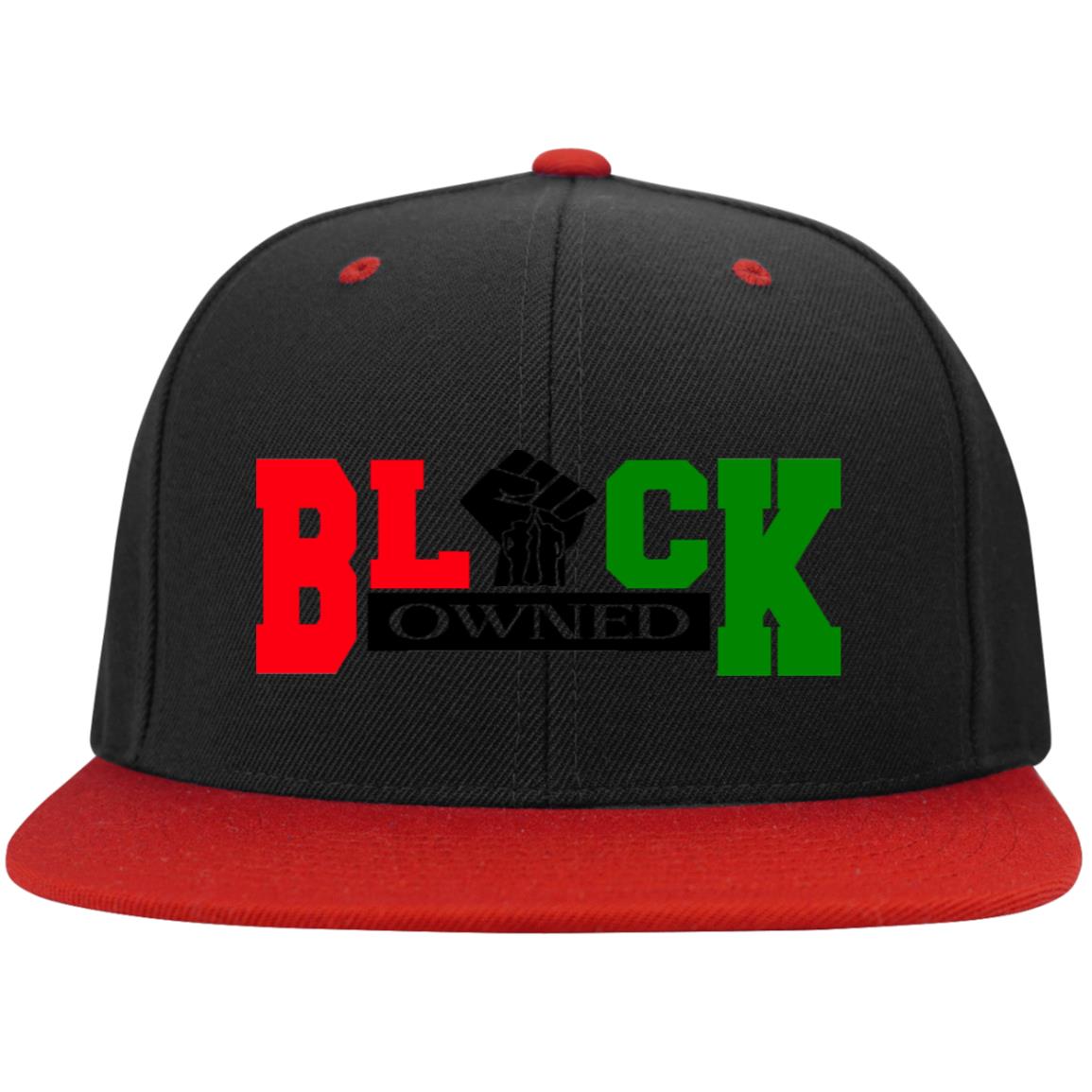 BLACK OWNED RBG Snapback Hat