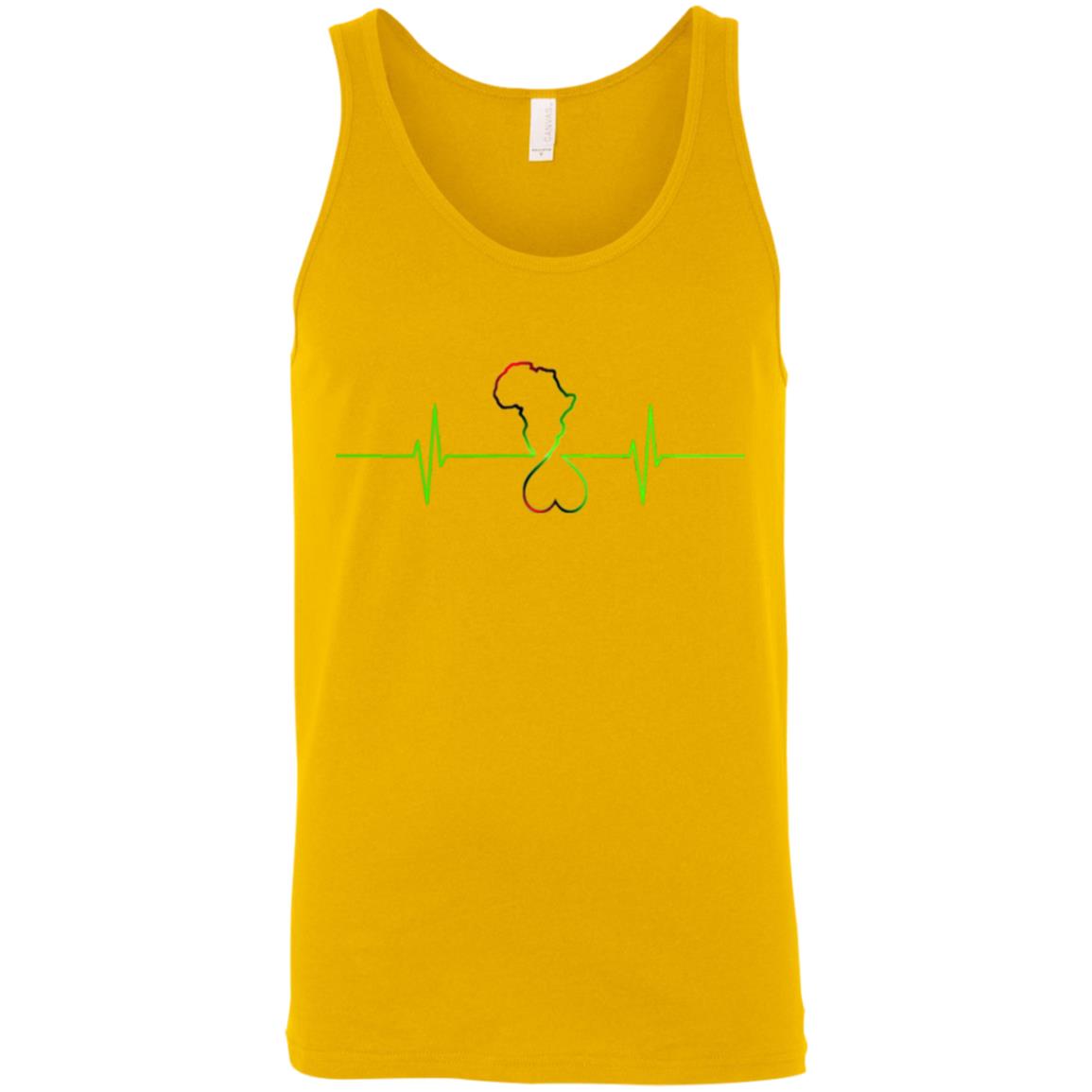 Afrika Hearthbeat Unisex Tank Top