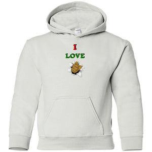 I Love You Youth Boys Pullover Hoodie