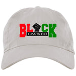 BLACK OWNED RBG Brushed Twill  Cap