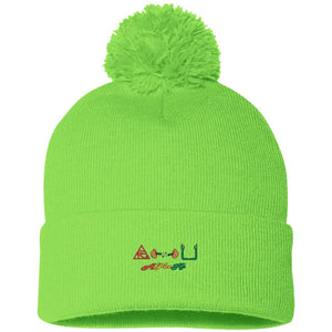 AFREEKA Pom Pom Knit Cap