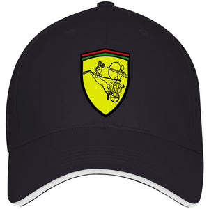 Ramses II Victory EMBTwill Cap With Sandwich Visor