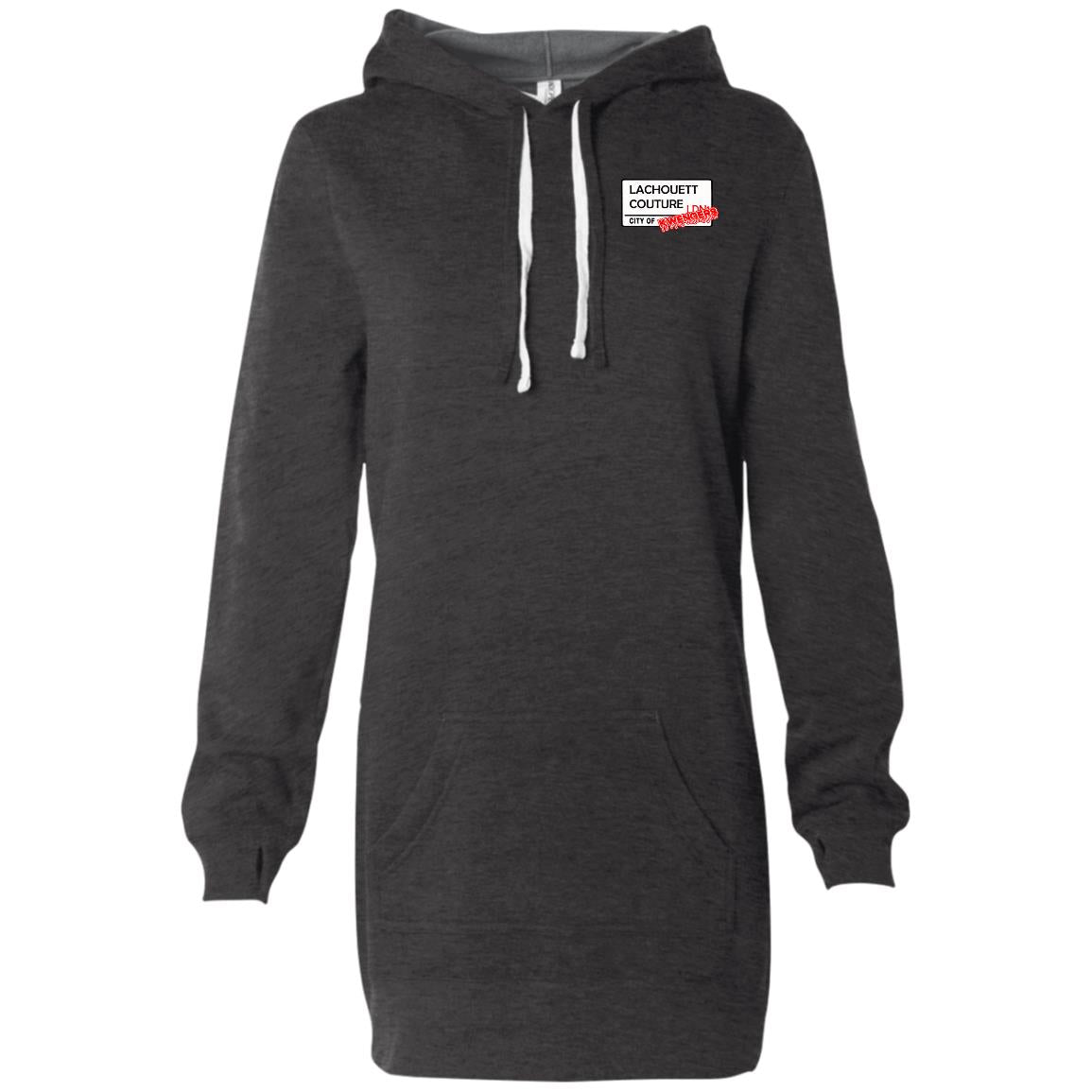 CITY OF KWENGERS Hooded Pullover Dress