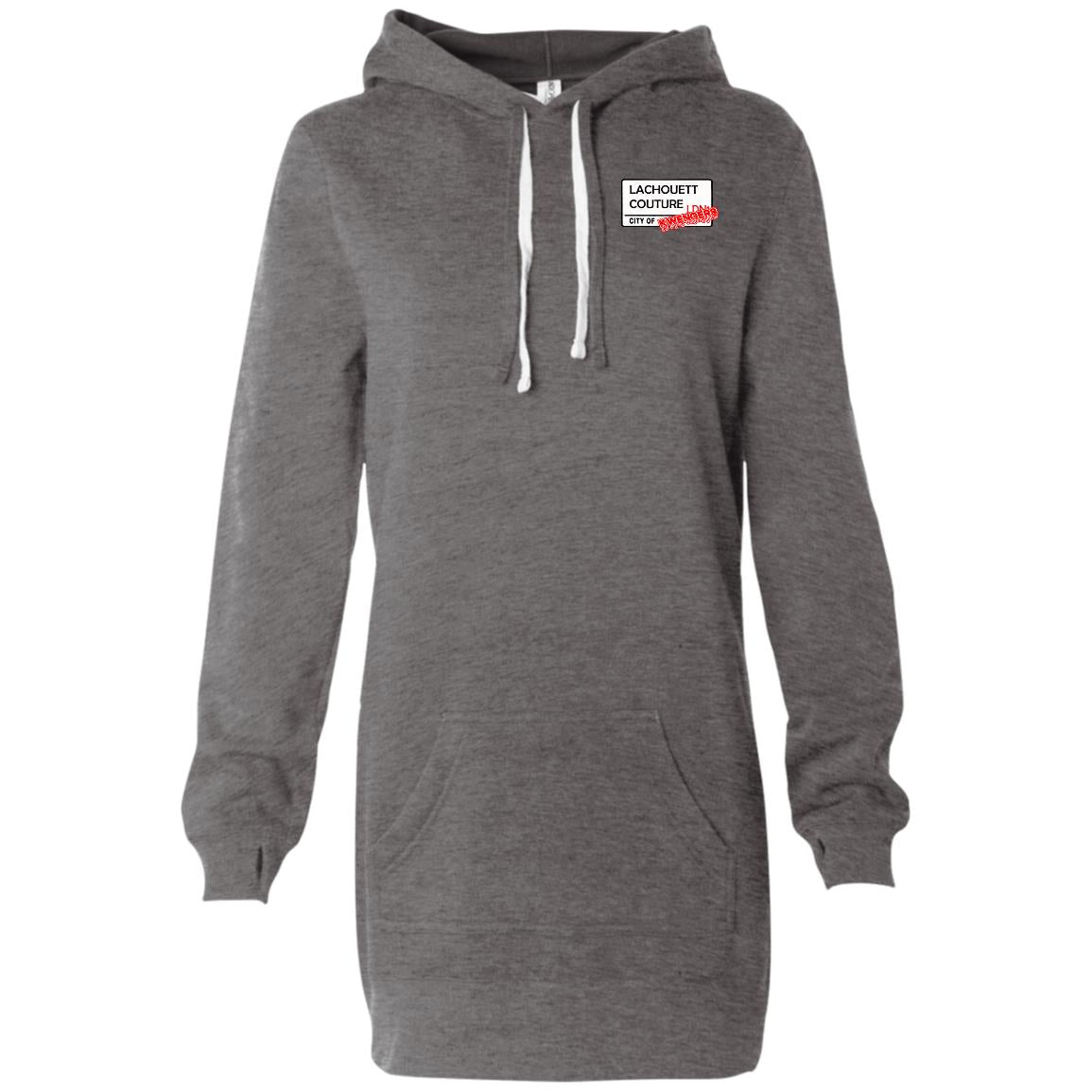 CITY OF KWENGERS Hooded Pullover Dress