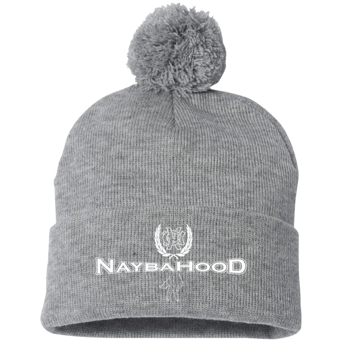 NAYBAYH3D Pom Pom Knit Cap