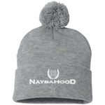 NAYBAYH3D Pom Pom Knit Cap
